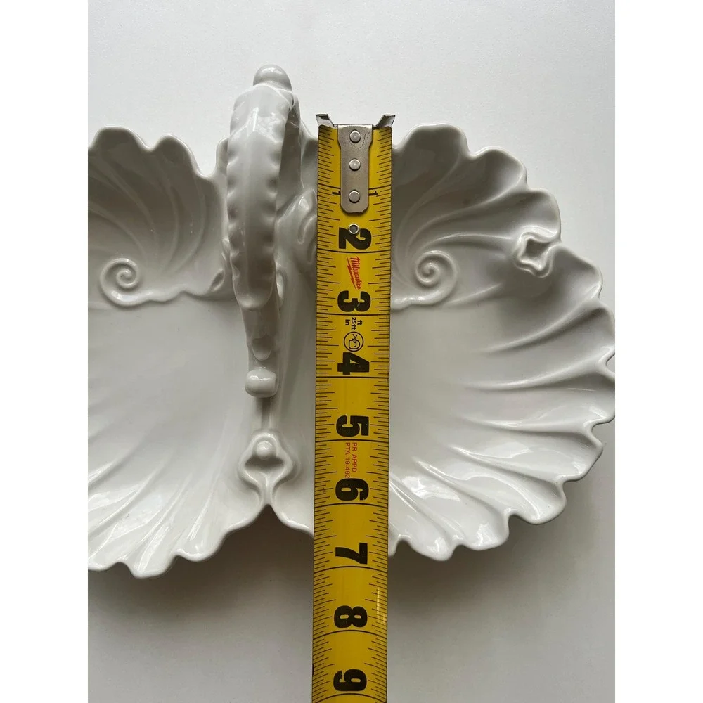 West Germany Vintage Double Leaf Relish/Snack dish